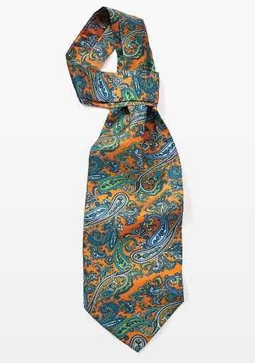 Cravata Ascot, Eșarfă,  Ascot Paisley, din Matase